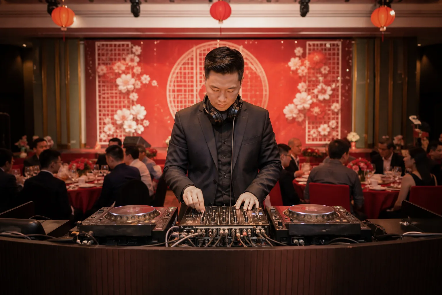 年度晚宴 DJ的马来西亚专业活动策划场景