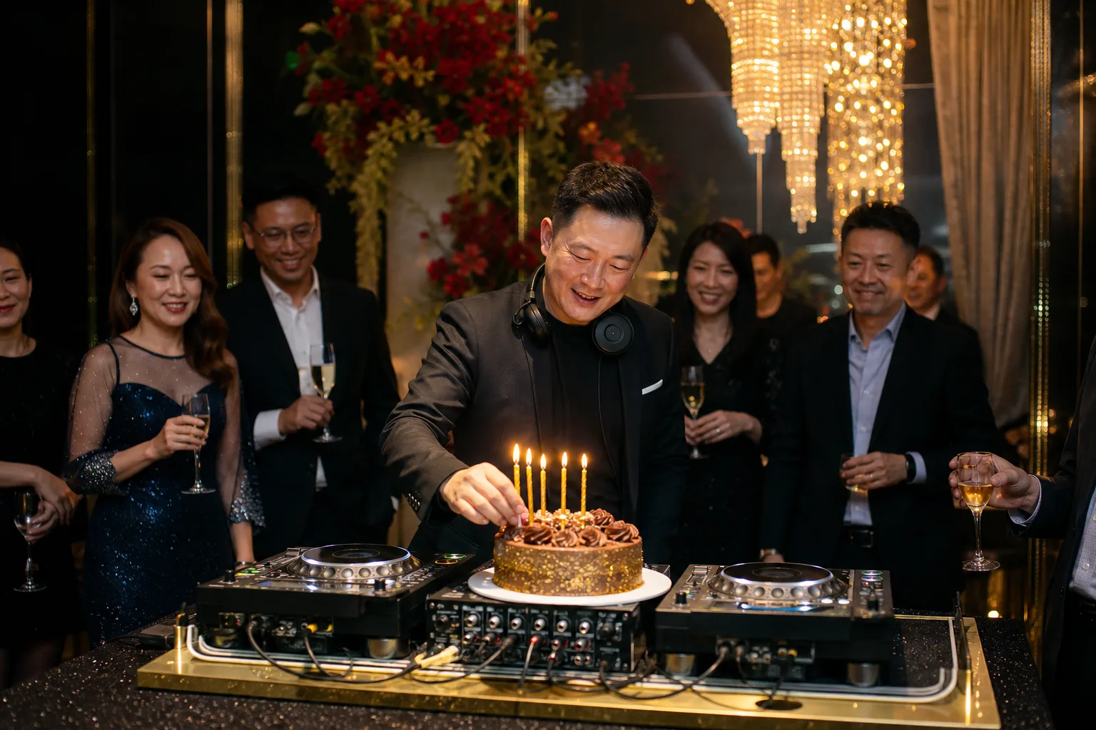 生日派对 DJ的马来西亚专业活动策划场景