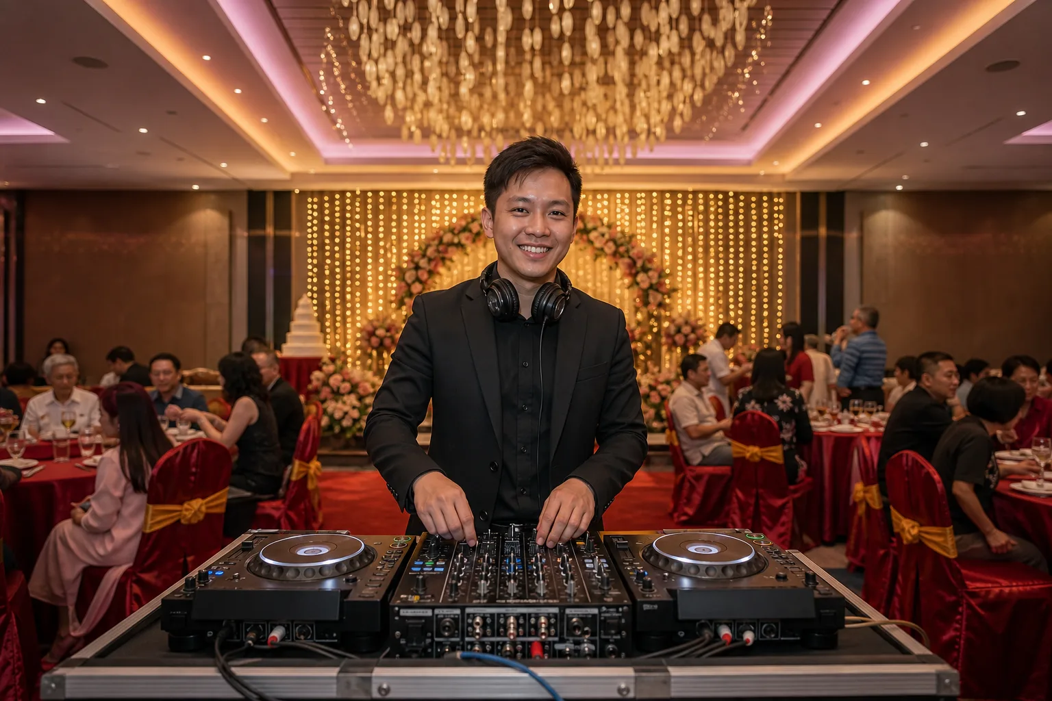 华人婚礼 DJ的马来西亚专业活动策划场景