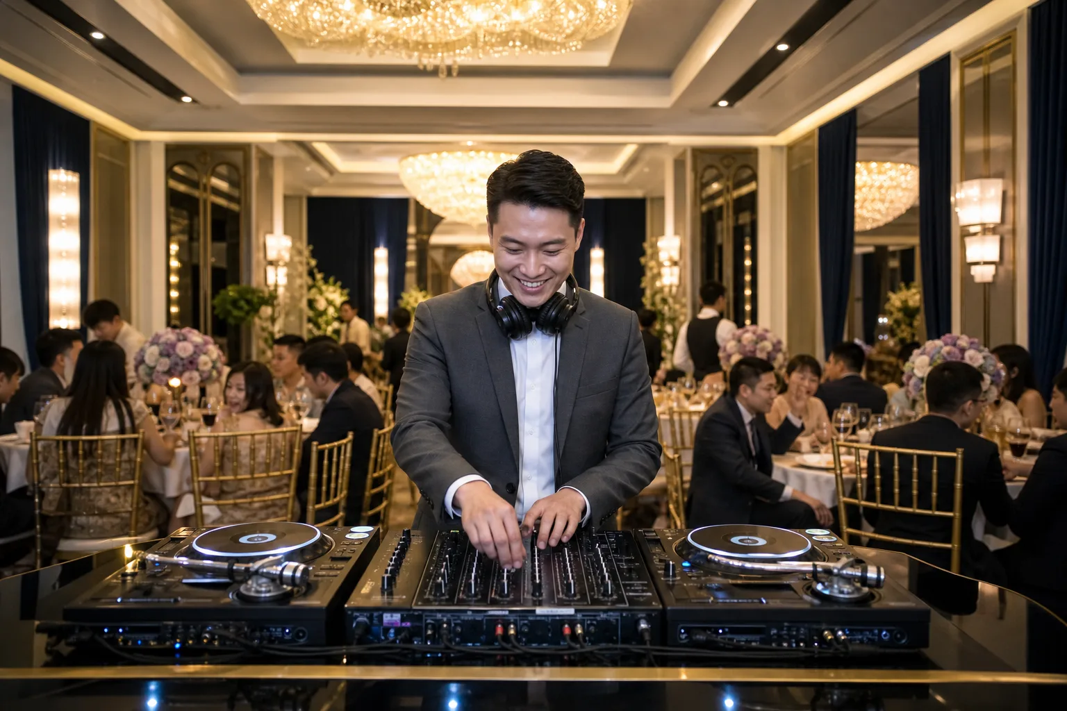 印度婚礼 DJ的马来西亚专业活动策划场景