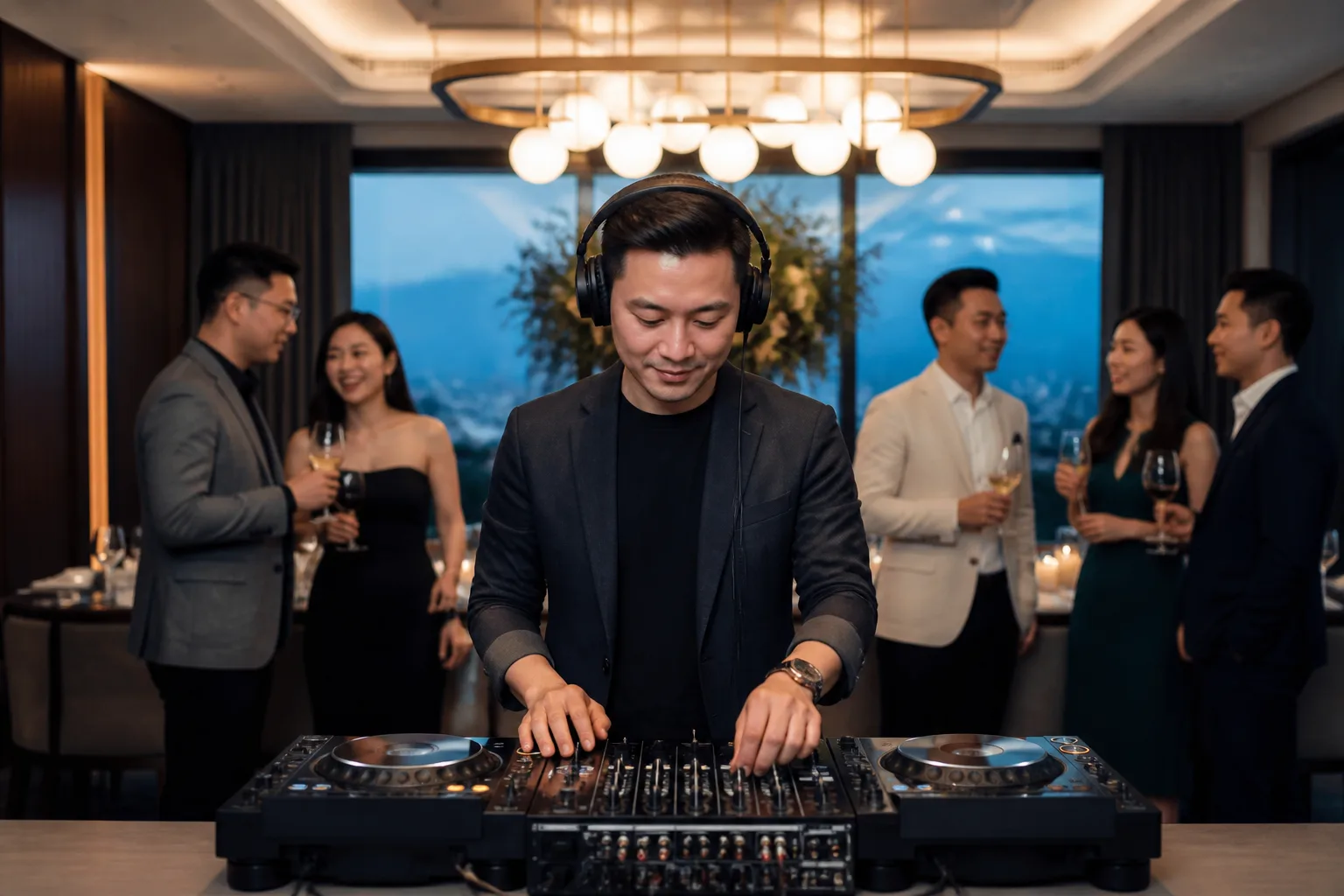 Professional Malaysian event-planning scene for Private event DJ