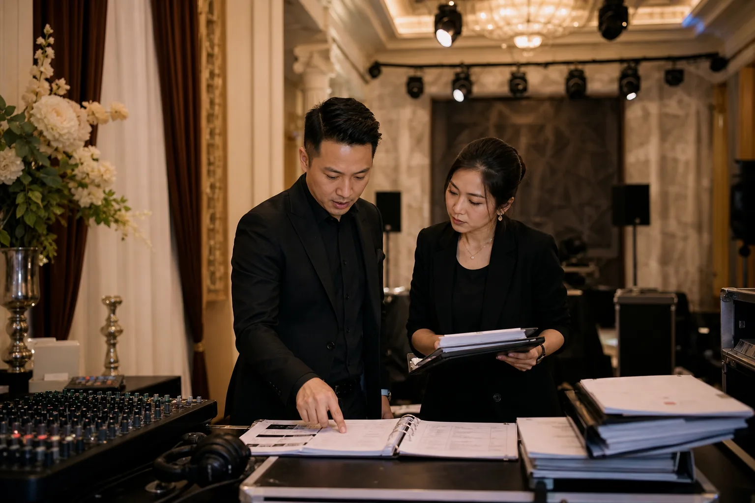 Professional Malaysian event-planning scene for Find the answer or tool closest to your event