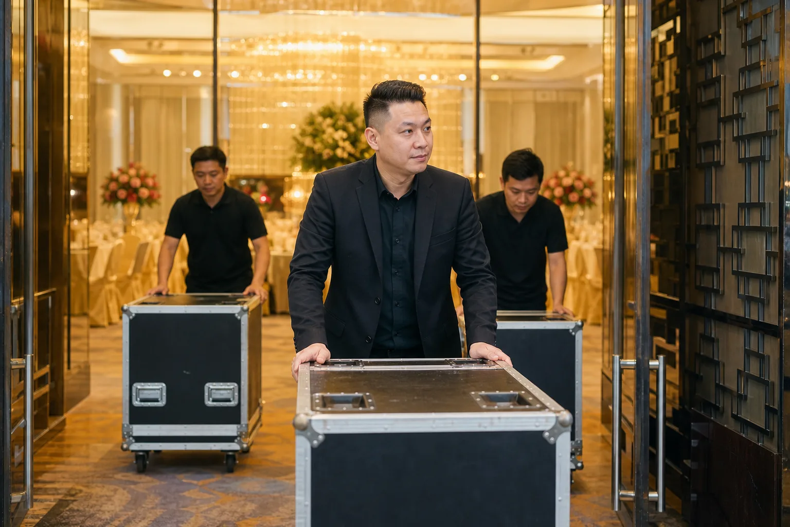 按地区查看 DJ 策划与询问范围的马来西亚专业活动策划场景
