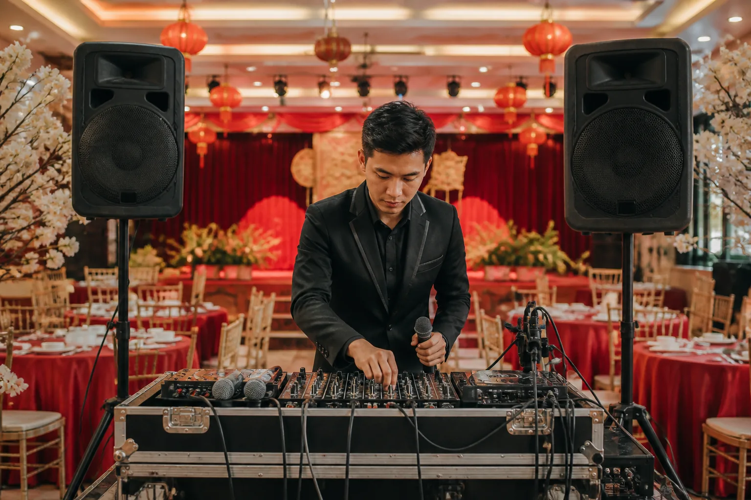 DJ 音响系统策划的马来西亚专业活动策划场景