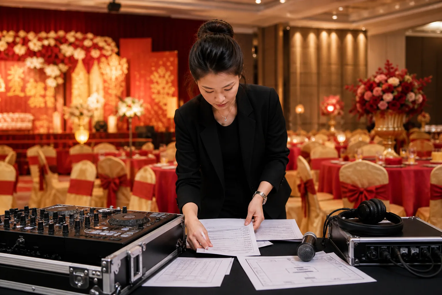 把粗略想法整理成 DJ 能据以报价的活动资料的马来西亚专业活动策划场景