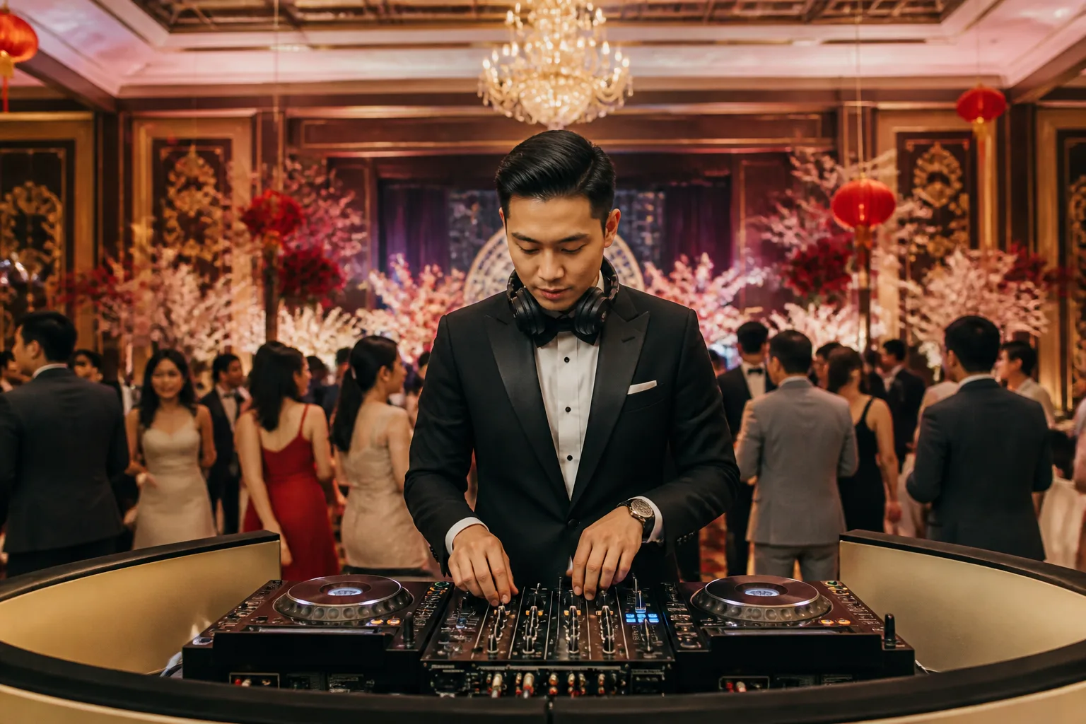 婚礼 DJ的马来西亚专业活动策划场景